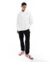 Фото #2 товара Polo Ralph Lauren Sport Capsule logo pocket chino shirt big oversized fit in white