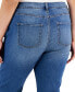 Фото #7 товара Plus Size Mid-Rise Curvy Capri Jeans, Created for Macy's