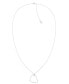 Фото #1 товара Tommy Hilfiger open Heart Crystal Necklace