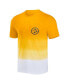 Men's NFL x Darius Rucker Collection by Gold, White Pittsburgh Steelers Dip Dye Pocket T-shirt Gold, White, M - фото #2