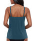 ფოტო #2 პროდუქტის Illusionist Mirage Underwire Tankini Top