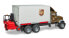 Фото #4 товара Bruder Mack Granite UPS Logistik-LKW mit Mitnahmestapler