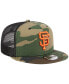 Men's Camo San Francisco Giants Woodland Camo Trucker 9FIFTY Snapback Hat