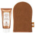 Фото #1 товара Self Tanning Moisturizing Body Care with Super Soin Glove ( Self Tann ing Hydrating Body Skin Care ) 150 ml