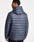 ფოტო #6 პროდუქტის Men's Sherpa Lined Hooded Puffer Jacket