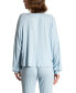 ფოტო #2 პროდუქტის Women's Blair Hacci Long Sleeve Pajama Top