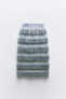 Фото #7 товара Комбинированная юбка из органзы с рюшами ZARA