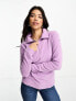 Фото #1 товара Columbia Glacial IV half zip in gumdrop purple