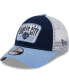 ფოტო #2 პროდუქტის Men's Navy, Light Blue Sporting Kansas City Patch 9Forty Trucker Snapback Hat