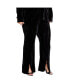 Фото #1 товара Plus Size Crushed Pant