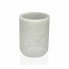 Toothbrush Holder Versa White Resin (7,5 x 10 x 7,5 cm)