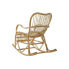 Rocking Chair DKD Home Decor Brown Multicolour Natural Rattan 62 x 94 x 93 cm