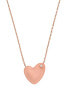 Romantic bronze necklace Sofie Sea Glass SKJ1803791 clear, pink, pink gold - фото #1