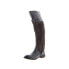 Фото #7 товара Roan by Bed Stu Natty F858037 Womens Gray Leather Lace Up Knee High Boots