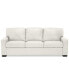Фото #5 товара Ennia 82" Leather Sofa, Created for Macy's