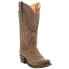 Фото #2 товара Corral Boots A3479 Embroidery Snip Toe Cowboy Mens Brown Casual Boots A3479