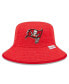 Фото #1 товара Men's Heather Red Tampa Bay Buccaneers Bucket Hat