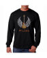 Фото #1 товара Men's Word Art Long Sleeve T-Shirt- Lyrics to Freebird