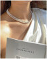 ფოტო #3 პროდუქტის 18K Gold Plated Freshwater Pearls - Cece Necklace 17" For Women