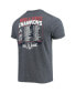 ფოტო #4 პროდუქტის Men's Threads Navy Atlanta Braves 2021 World Series Champions Dream Team Roster Tri-Blend T-shirt