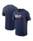 Фото #1 товара Men's Navy Cleveland Guardians Rally Home T-Shirt