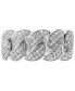 ფოტო #2 პროდუქტის Men's Diamond Chain Link Ring (1/2 ct. t.w.) in 10k White Gold (Also in Yellow Gold)