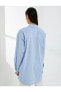 Фото #7 товара Рубашка женская Koton Свитерная кнопочная с кружевными карманами