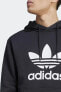 Фото #6 товара Толстовка мужская Adidas Erkek Günlük Kapşonlu Sweatshirt Trefoıl Hoody Im4489