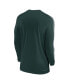 Фото #4 товара Men's Michigan State Spartans 2024 Sideline Coach UV Performance Long Sleeve T-Shirt