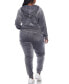 Фото #5 товара Костюм White Mark Velour Tracksuit