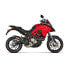 AKRAPOVIC Ducati Ref:S-D9SO18-HIFFT Homologated TUV Euro 5 Titanium Slip On Muffler