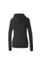 Ess+ Embroidery - Kadın Siyah Kapüşonlu Spor Sweatshirt - 848332 01