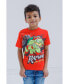 Toddler Boys Leonardo Michelangelo Raphael Donatello 4 Pack T-Shirts to