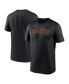 Фото #1 товара Men's Black San Francisco Giants New Legend Wordmark T-shirt