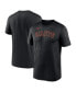 ფოტო #1 პროდუქტის Men's Black San Francisco Giants New Legend Wordmark T-shirt