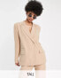 Фото #1 товара 4th & Reckless Tall – Exclusive – Oversize-Blazer in Beige, Kombiteil