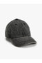 Фото #1 товара Yıkamalı Kep Şapka Dikiş Detaylı Pamuklu