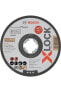 Фото #1 товара Bosch - X-lock - 125*1,0 Mm Standard Seri Düz Inox (paslanmaz Çelik) Kesme Diski (taş) - Rapido