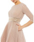 ფოტო #3 პროდუქტის Women's Ieena Shimmer Infused Pleated Mini Dress