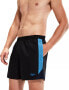 Speedo Męskie szorty Speedo HYPERBOOM SPL 16" WSHT AM black/beach blue/true navy rozmiar XS