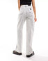 Armani Exchange relaxed 5 pocket jeans in grey denim