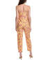 Фото #2 товара Farm Rio Sunshine Bow Top Jumpsuit Women's