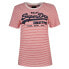 Фото #1 товара SUPERDRY Vintage Logo Stripe short sleeve T-shirt