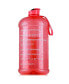 Фото #1 товара Бутылка для воды с мотивационными надписями Zulay Kitchen Time Reader - с крышкой и плечевым ремнем