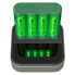 GP BATTERIES 4xAA NiMh 2100mAh Battery Charger