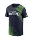 Men's College Navy Seattle Seahawks Yard Line Fashion Asbury T-shirt