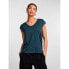 ფოტო #2 პროდუქტის PIECES Billo Lurex Stripes sleeveless v neck T-shirt