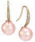 Gold-Tone Beaded Hook Earrings, Created for Macy's