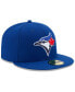 ფოტო #3 პროდუქტის Toronto Blue Jays Authentic Collection 59FIFTY Fitted Cap
