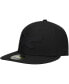 Фото #2 товара Men's Black Philadelphia Eagles Historic Logo Black On Black Low Profile 59Fifty Ii Fitted Hat
